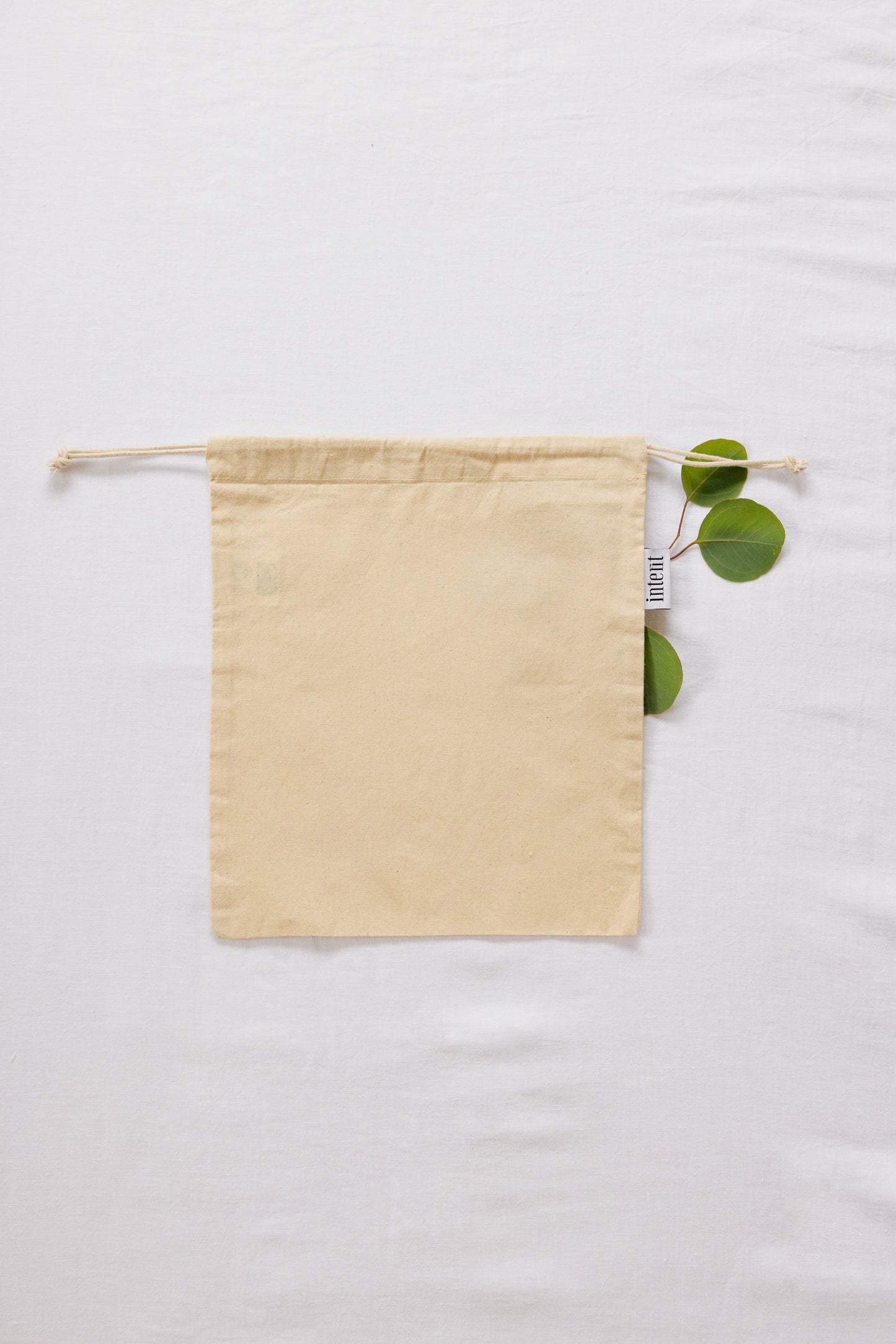 organic cotton and fair trade certified reusable bulk bag use: great for bulk items such as rice, nuts, grains, etc.  size: medium (12 inches high x 10 inches wide)