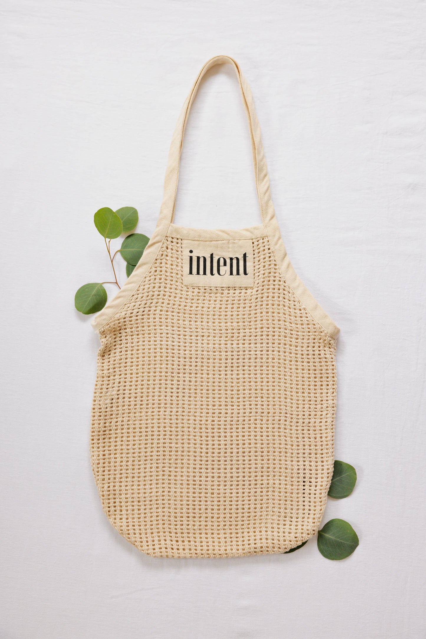 organic cotton and fair trade certified mesh tote.  use: great for groceries, farmers market, shopping, beach bag, etc.